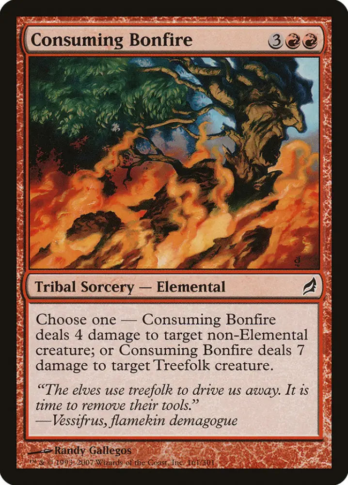 Consuming Bonfire [Lorwyn] - MTG Single