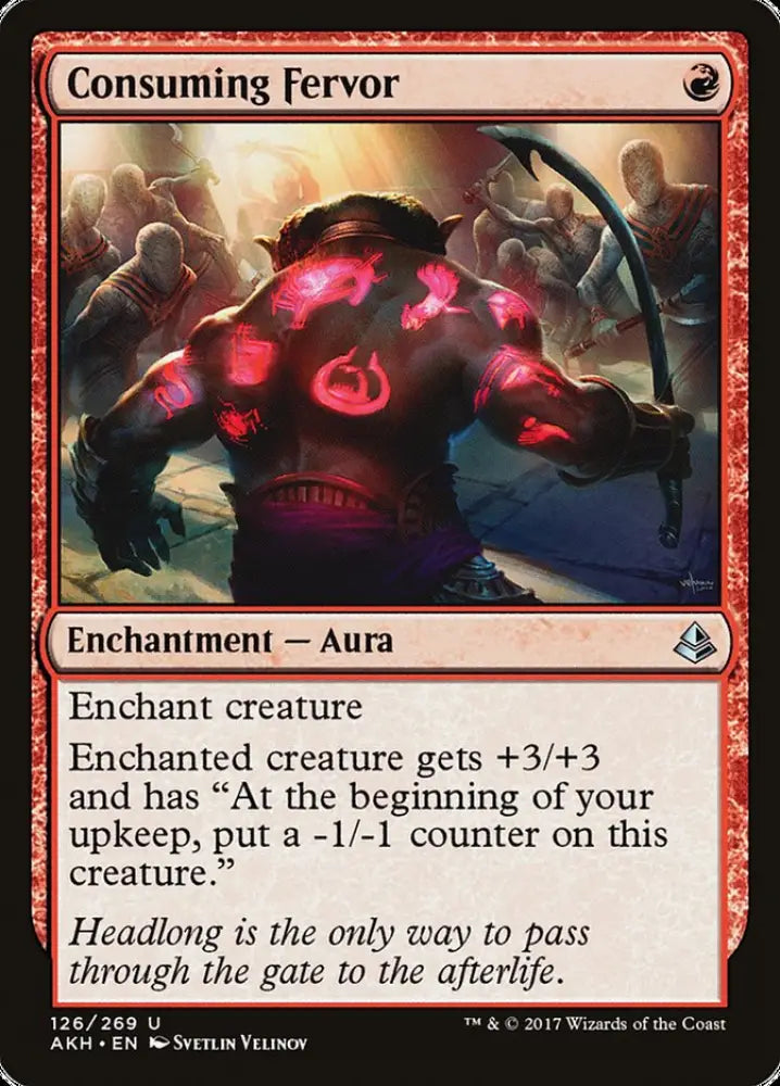 Consuming Fervor [Amonkhet] - MTG Single