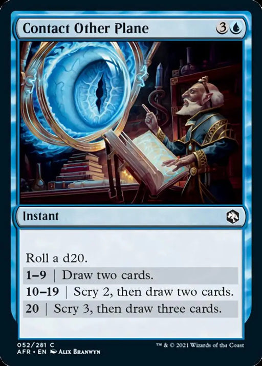 Contact Other Plane [Dungeons & Dragons: Adventures in the Forgotten Realms] - MTG Single