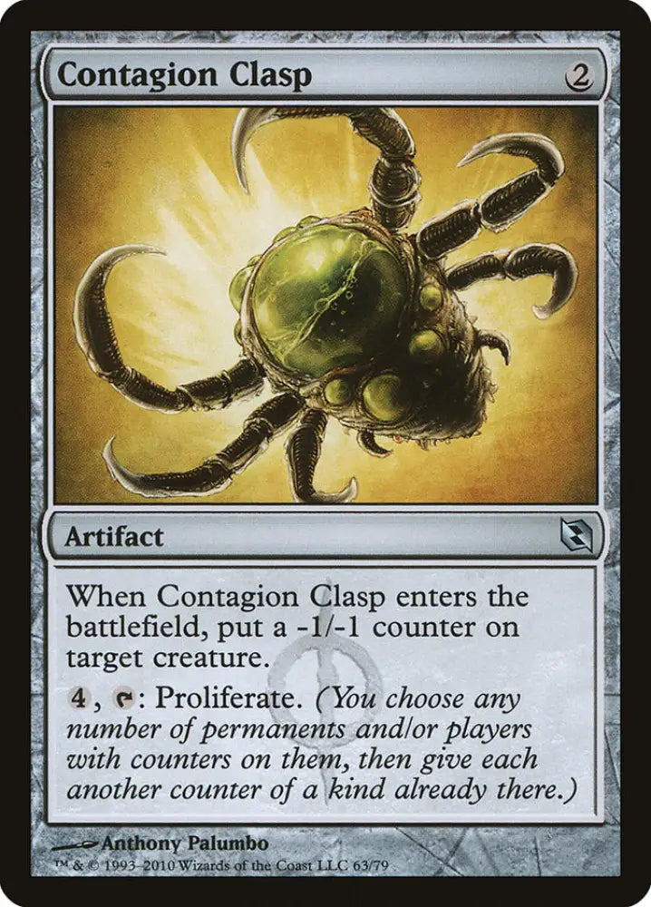 Contagion Clasp [Duel Decks: Elspeth vs. Tezzeret] - MTG Single