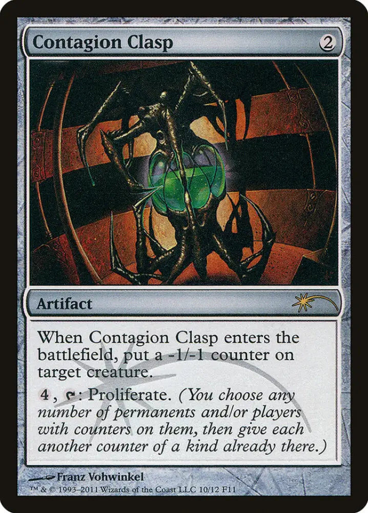 Contagion Clasp [Friday Night Magic 2011] - MTG Single