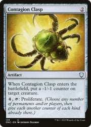 Contagion Clasp [Phyrexia: All Will Be One Commander] - MTG Single