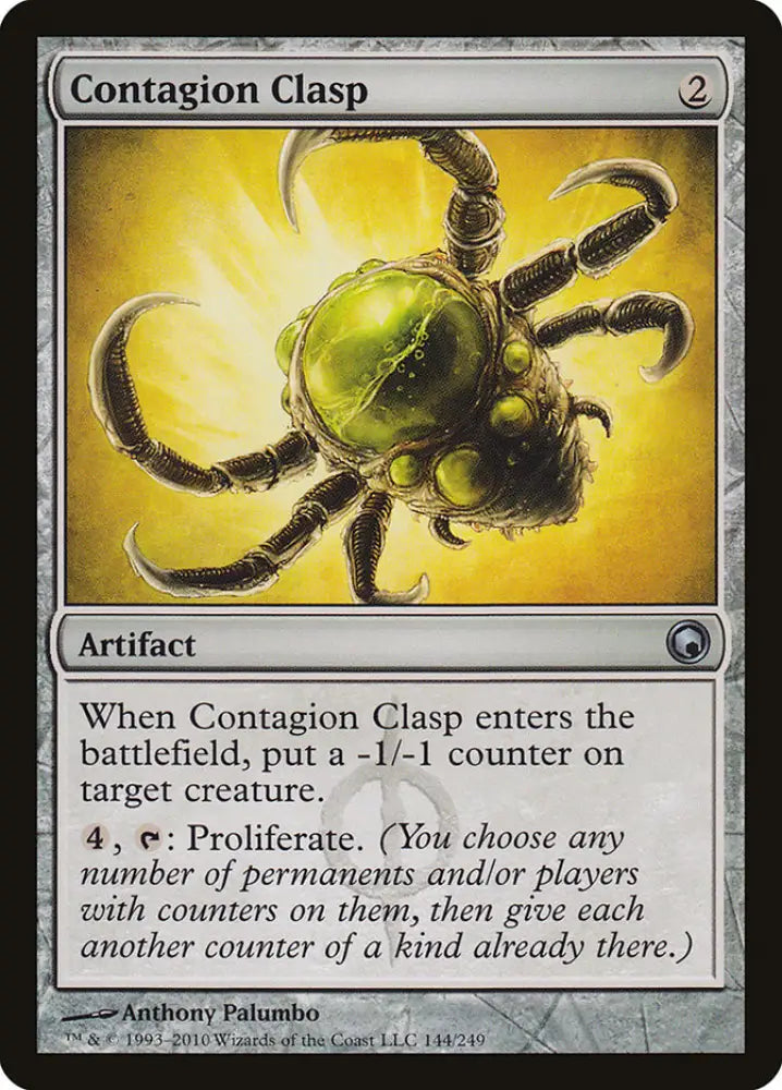 Contagion Clasp [Scars of Mirrodin] - MTG Single