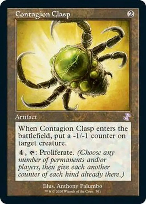 Contagion Clasp (Timeshifted) [Time Spiral Remastered] - MTG Single