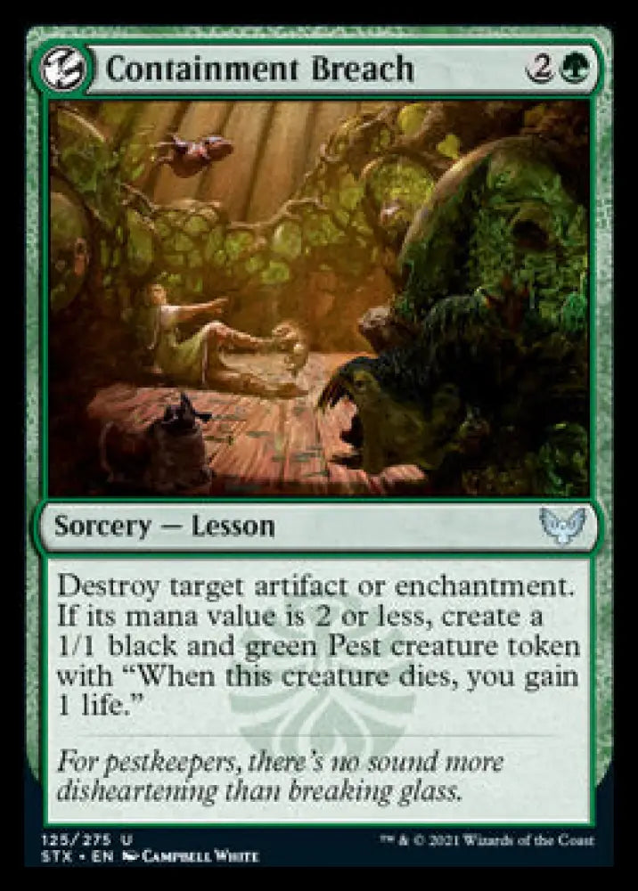 Containment Breach [Strixhaven: School of Mages] - MTG Single