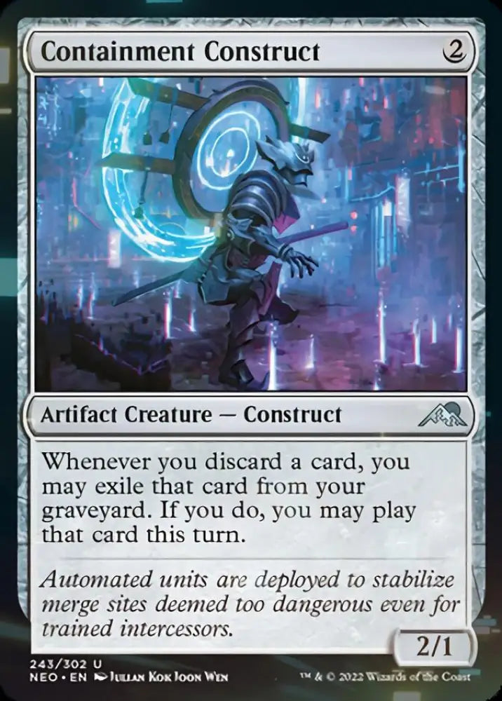 Containment Construct [Kamigawa: Neon Dynasty] - MTG Single
