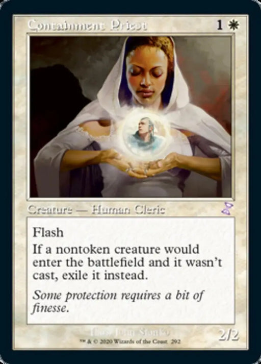 Containment Priest (Timeshifted) [Time Spiral Remastered] - MTG Single