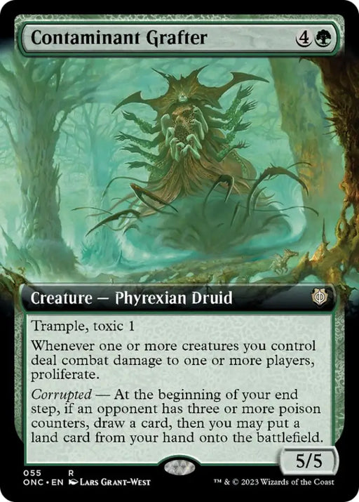 Contaminant Grafter (Extended Art) [Phyrexia: All Will Be One Commander] - MTG Single