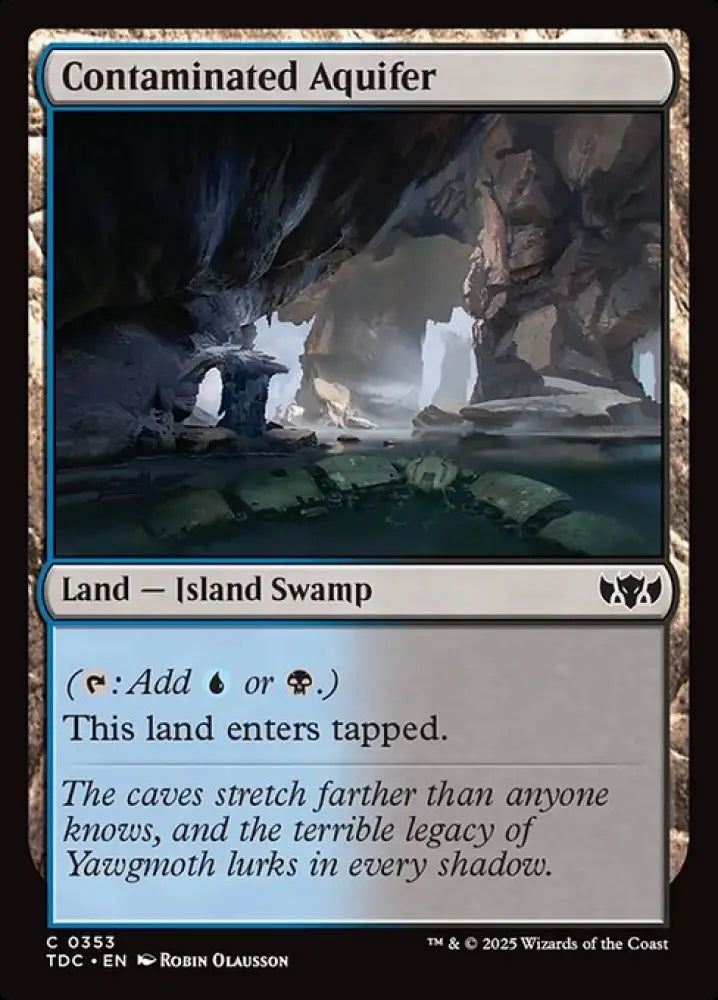 Contaminated Aquifer (353) [Tarkir: Dragonstorm Commander]