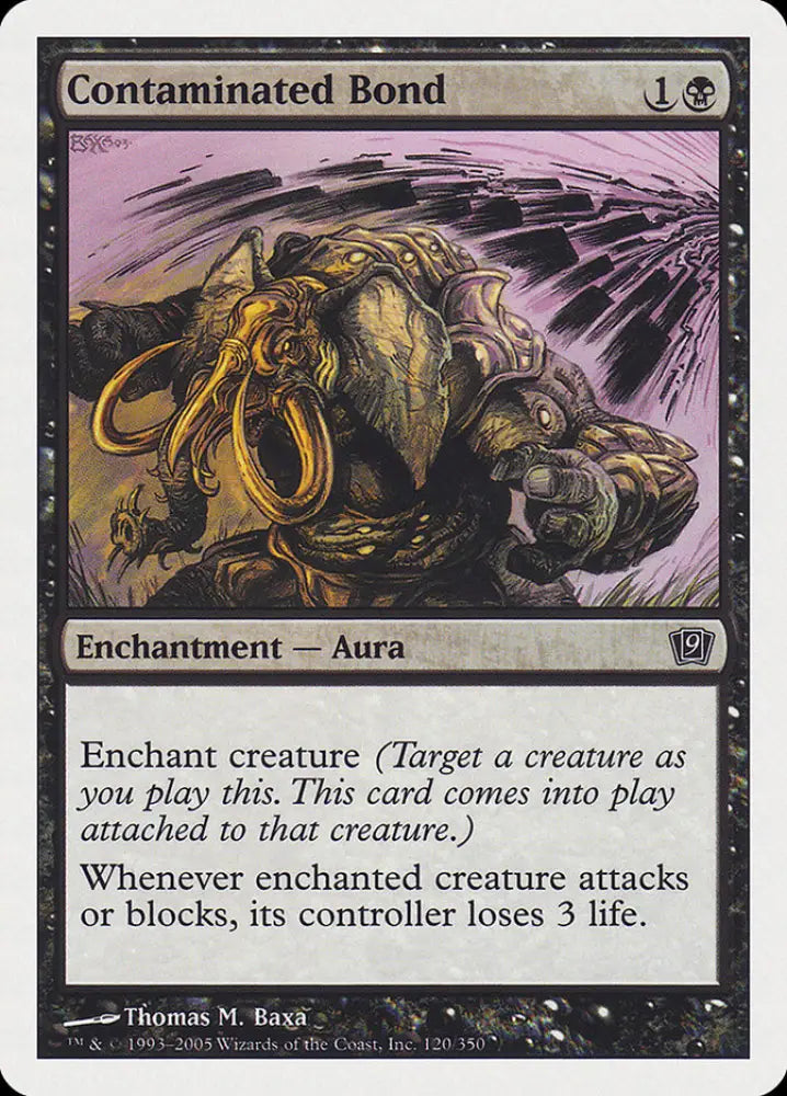 Contaminated Bond [Ninth Edition] - MTG Single