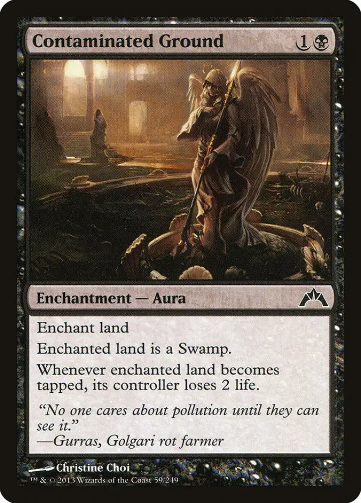 Contaminated Ground [Gatecrash] - MTG Single