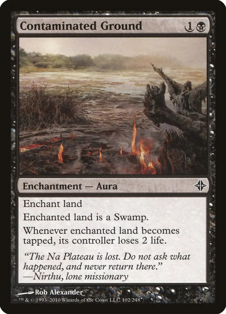Contaminated Ground [Rise of the Eldrazi] - MTG Single