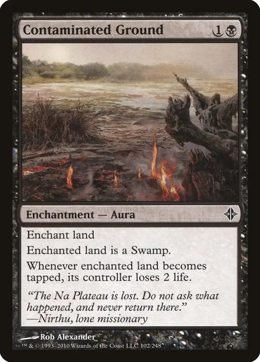 Contaminated Ground [Rise of the Eldrazi] - MTG Single