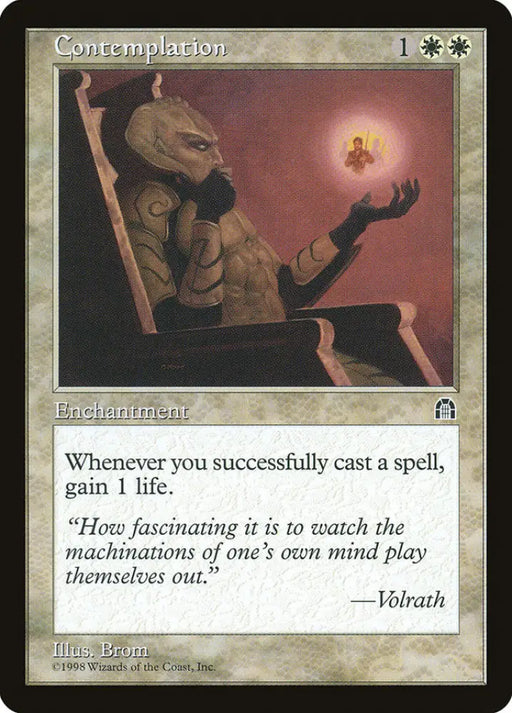 Contemplation [Stronghold] - MTG Single
