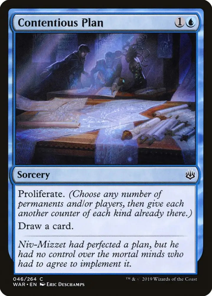 Contentious Plan [War of the Spark] - MTG Single