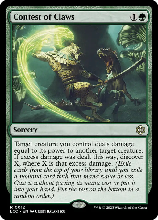 Contest of Claws [The Lost Caverns of Ixalan Commander] - MTG Single