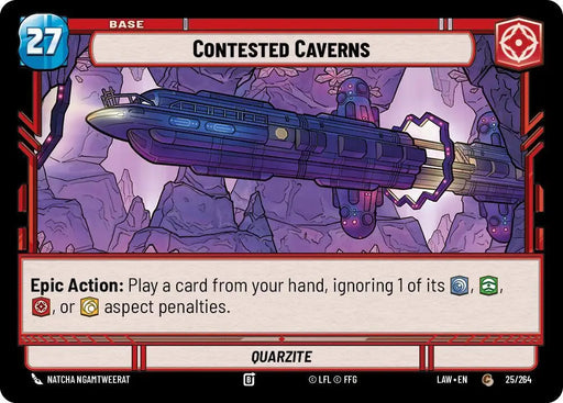 Contested Caverns // Credit (25 // T01) [A Lawless Time]