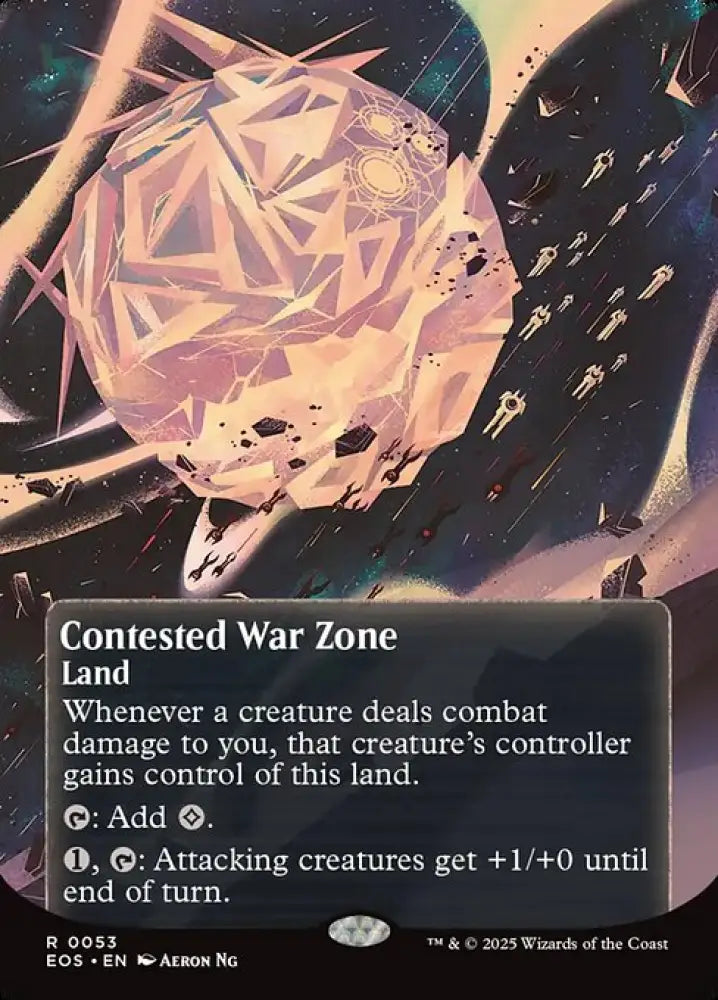 Contested War Zone (53) [Edge of Eternities: Stellar Sights]