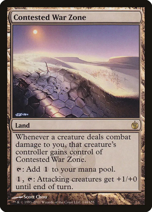 Contested War Zone [Mirrodin Besieged] - MTG Single