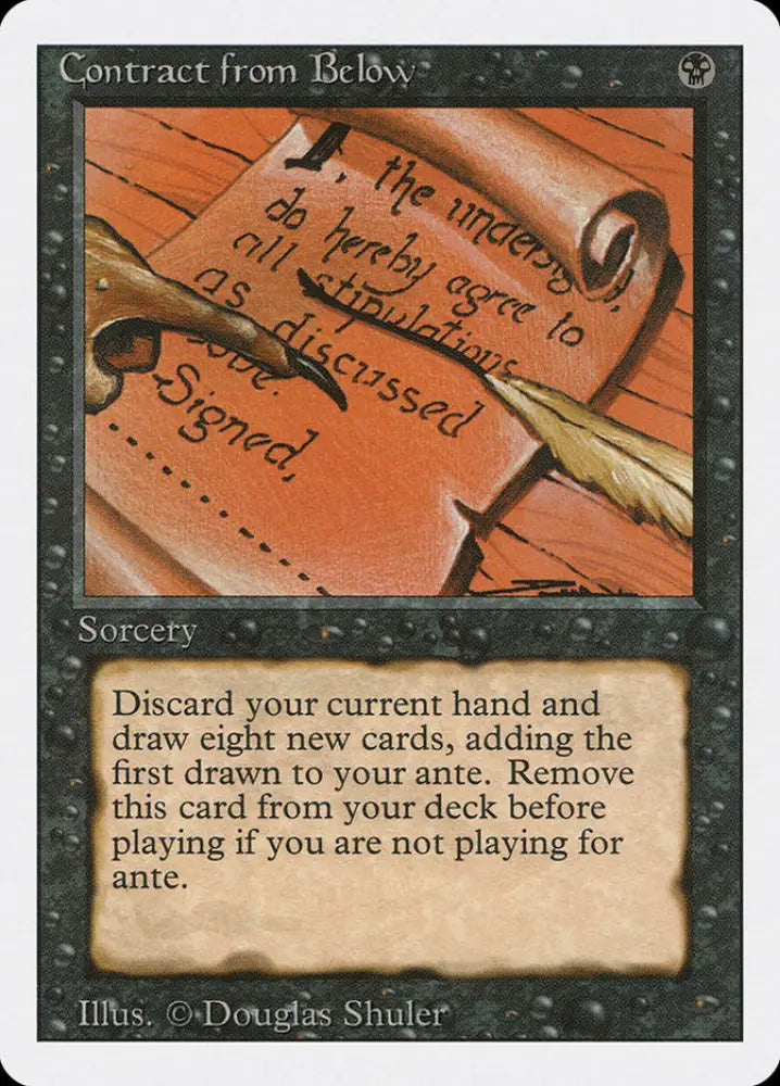 Contract from Below [Revised Edition] - MTG Single