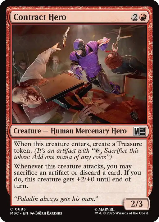 Contract Hero (683) [Marvel Super Heroes Commander]