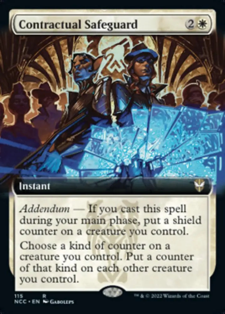 Contractual Safeguard (Extended Art) [Streets of New Capenna Commander] - MTG Single