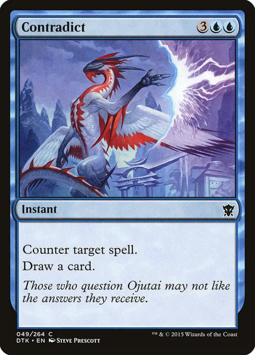 Contradict [Dragons of Tarkir] - MTG Single