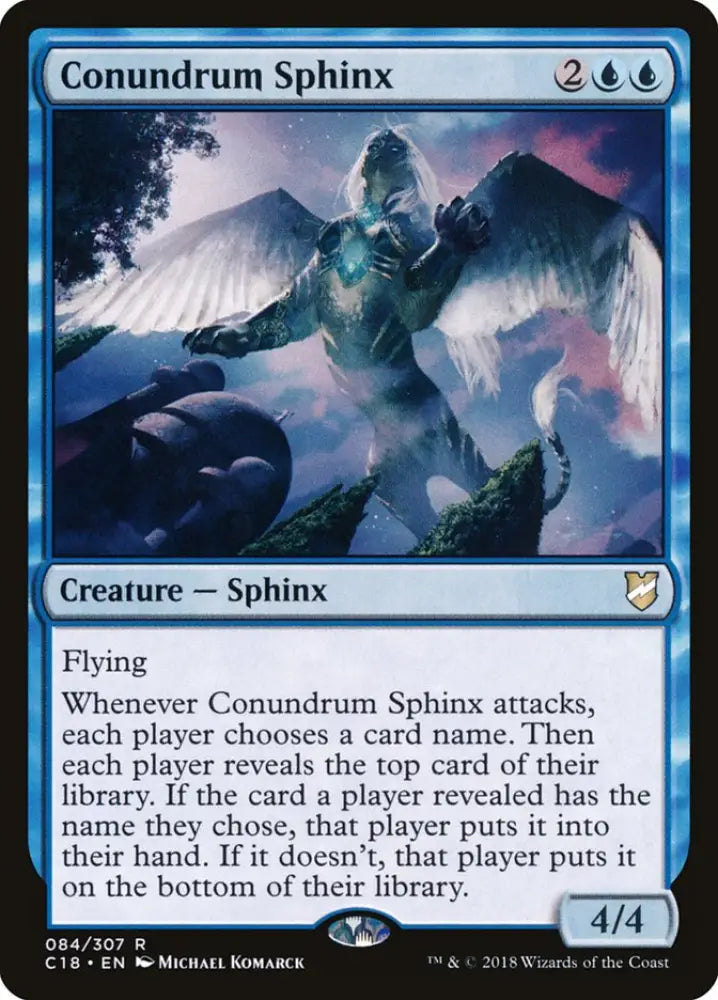 Conundrum Sphinx [Commander 2018] - MTG Single