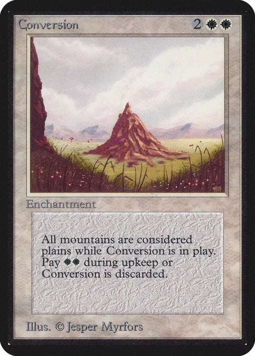 Conversion [Alpha Edition] - MTG Single