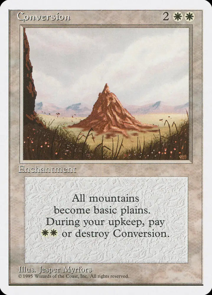Conversion [Fourth Edition] - MTG Single