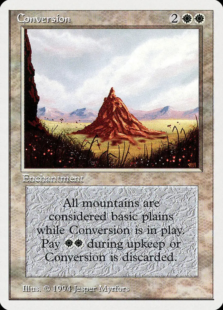Conversion [Summer Magic / Edgar] - MTG Single