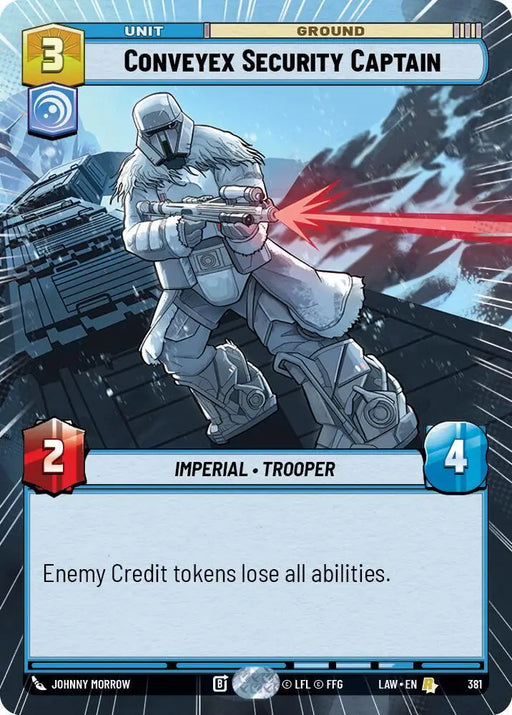 Conveyex Security Captain (Hyperspace) (381) [A Lawless Time]