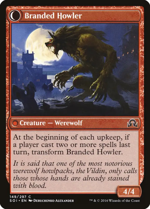 Convicted Killer // Branded Howler [Shadows over Innistrad] - MTG Single