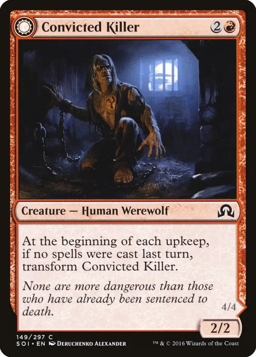 Convicted Killer // Branded Howler [Shadows over Innistrad] - MTG Single