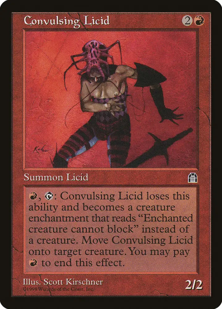Convulsing Licid [Stronghold] - MTG Single
