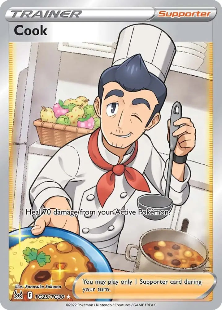 Cook (TG25/TG30) [Sword & Shield: Lost Origin] - Pokemon Single