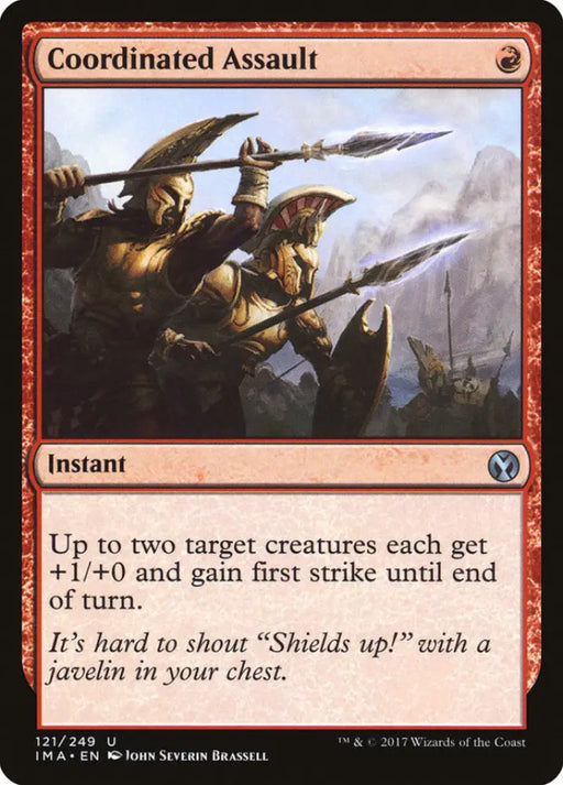 Coordinated Assault [Iconic Masters] - MTG Single