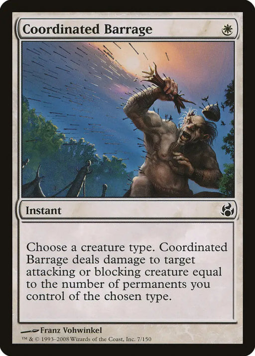 Coordinated Barrage [Morningtide] - MTG Single