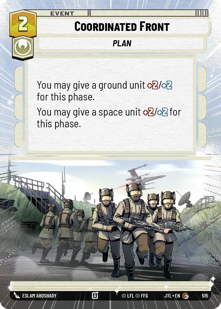 Coordinated Front (Hyperspace) (515) [Jump to Lightspeed] - Star Wars: Unlimited Single
