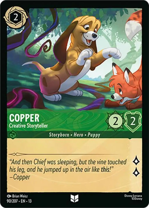 Copper - Creative Storyteller (90/204) [Attack of the Vine!]
