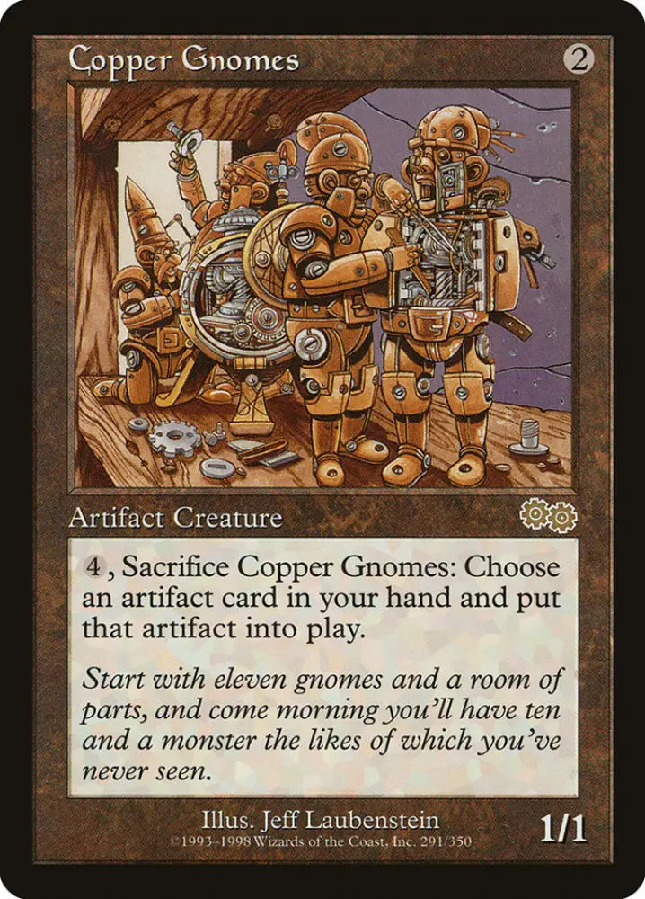 Copper Gnomes [Urza’s Saga] - MTG Single