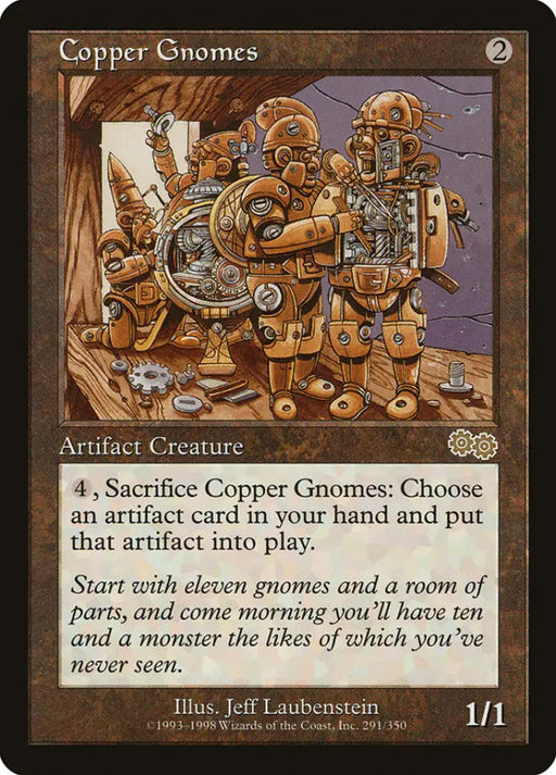 Copper Gnomes [Urza’s Saga] - MTG Single