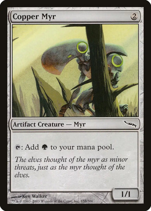 Copper Myr [Mirrodin] - MTG Single
