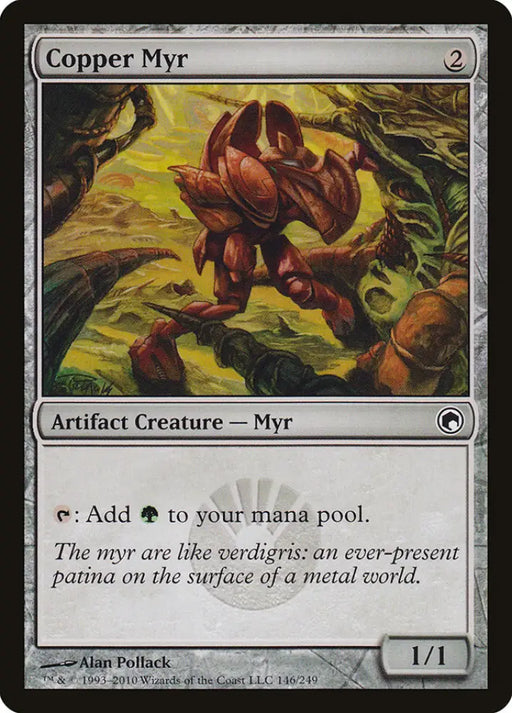 Copper Myr [Scars of Mirrodin] - MTG Single