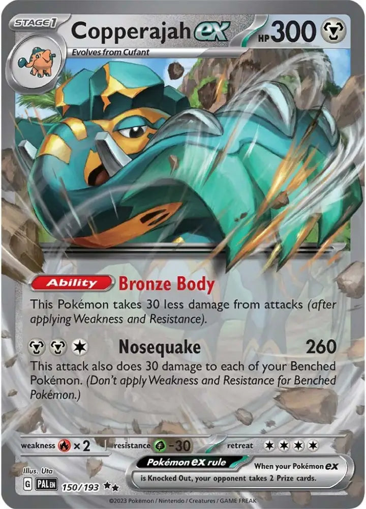 Copperajah ex (150/193) [Scarlet & Violet: Paldea Evolved] - Pokemon Single
