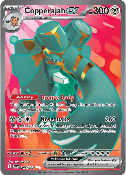 Copperajah ex (245/193) [Scarlet & Violet: Paldea Evolved] - Pokemon Single