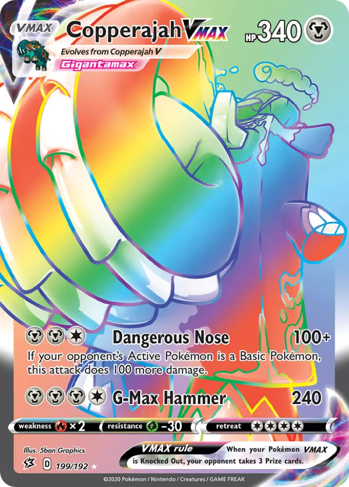 Copperajah VMAX (199/192) [Sword & Shield: Rebel Clash] - Pokemon Single