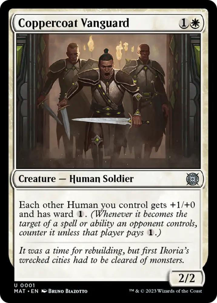 Coppercoat Vanguard [March of the Machine: The Aftermath] - MTG Single
