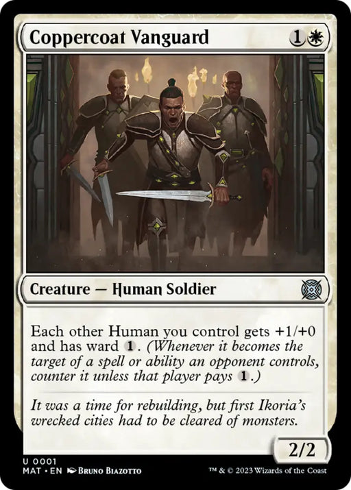 Coppercoat Vanguard [March of the Machine: The Aftermath] - MTG Single