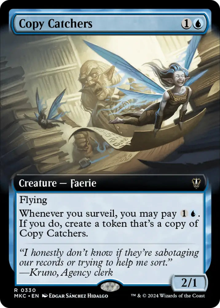 Copy Catchers (Extended Art) [Murders at Karlov Manor Commander] - MTG Single